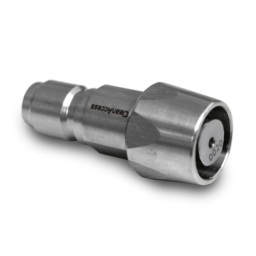 Lanca pianowa ULTRA HYGIENIC® Antimicrobial 70 mm ze stali nierdzewnej z dyszą 00/20 – strumień punktowy