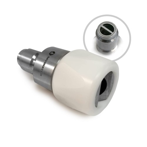 Lanca pianowa SAVE WATER ULTRA HYGIENIC® 70 mm z dyszą 50/200 – centralne systemy mycia